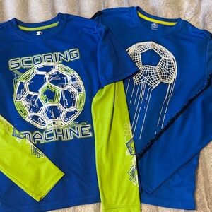 Boys XL/XXL size 14/16 Soccer shirts